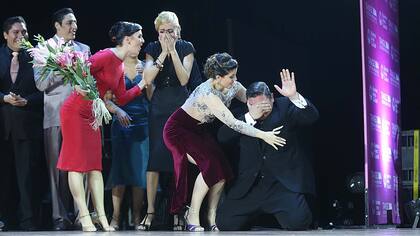 Melisa Sacchi y Cristian Palomo lograron el primer puesto en la categoría Pista