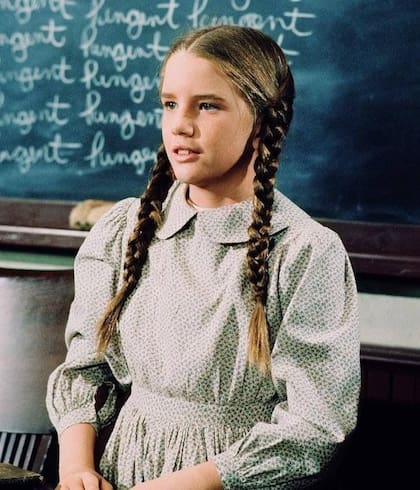 Melissa Gilbert en el rol de Laura Ingalls