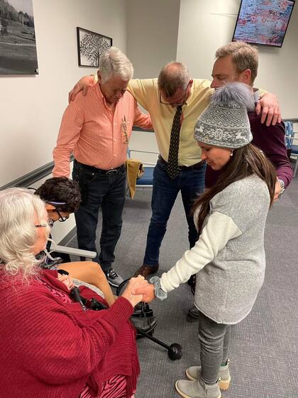 Melissa se pudo reunir con su familia luego de más de cinco décadas