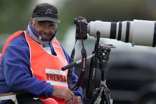 Murió el fotógrafo más querido, el amigo de todos, un compañero perfecto y de una sonrisa inolvidable