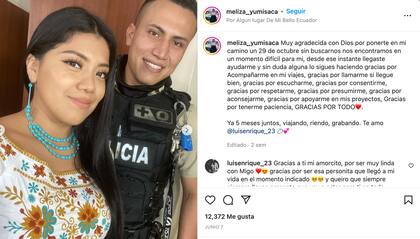 Meliza Yumisaca y su novio pertenecen a sociedades diferentes, pero el amor predominó en su relación