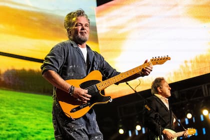 Mellencamp, durante un concierto de 2023