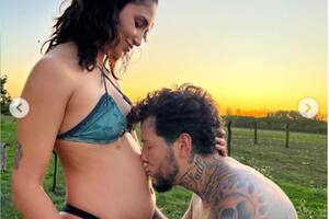 Alex Caniggia y Melody Luz anunciaron que serán padres