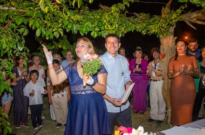Melody y Nicolás se conocieron en el jardín