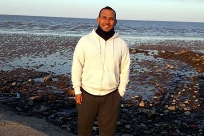 Melvin, en la costa de Vicente López, partido donde reside.