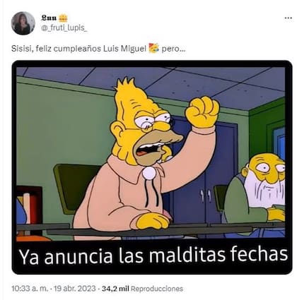 Meme espera anuncio de Luis Miguel