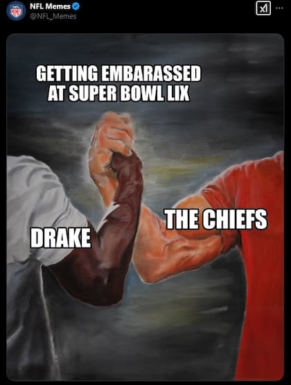 Memes del Super Bowl 2025
