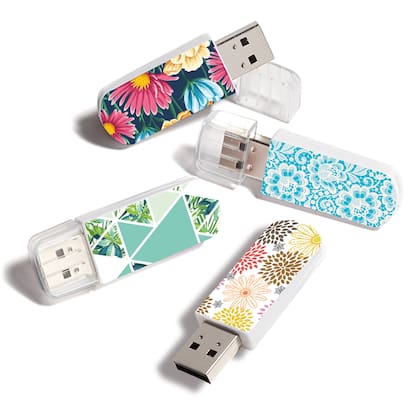 MEMORIA PORTÁTIL. La Mini memoria Flash USB de Verbatim viene en diseños atractivos y cuenta con una tapa extraíble para protegerlo. Su capacidad es de 16 GB ($649).