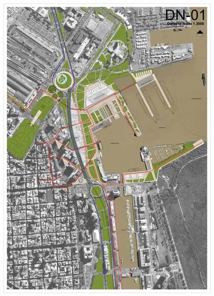 Mención: Autores: arqs. M. Baudizzone y J. Lestard. Director de Proyecto: arq. A. Fernández Abadie. Equipo de Proyecto: arqs. J. I. Ruffa, C. Haupt, y J. Gorodner