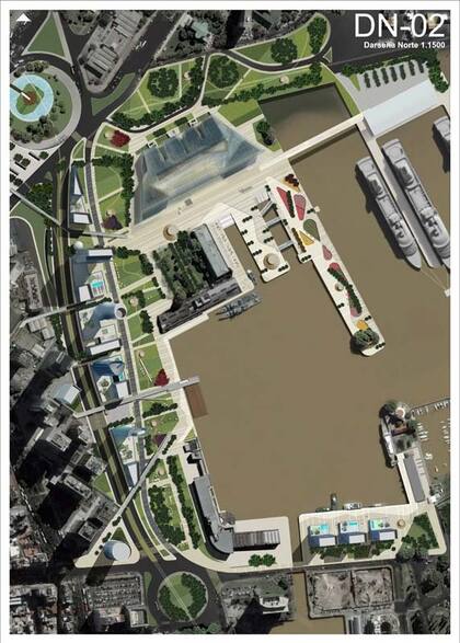 Mención: Autores: arqs. M. Baudizzone y J. Lestard. Director de Proyecto: arq. A. Fernández Abadie. Equipo de Proyecto: arqs. J. I. Ruffa, C. Haupt, y J. Gorodner