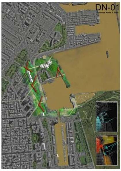 Mención Honorífica: Autores: Arqs.Arnoldo Rivkin, Sebastien Rinckel, Rémi Rouyer, Gad Benarroch y Maud Godard. Colaboradores: Liang Ma, Charles Girard, Roman Scoarne