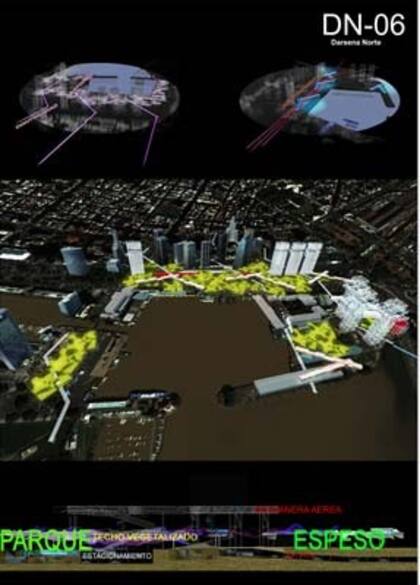 Mención Honorífica: Autores: Arqs.Arnoldo Rivkin, Sebastien Rinckel, Rémi Rouyer, Gad Benarroch y Maud Godard. Colaboradores: Liang Ma, Charles Girard, Roman Scoarne