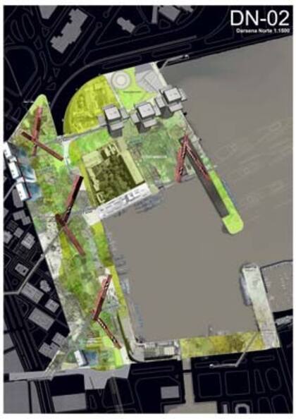 Mención Honorífica: Autores: Arqs.Arnoldo Rivkin, Sebastien Rinckel, Rémi Rouyer, Gad Benarroch y Maud Godard. Colaboradores: Liang Ma, Charles Girard, Roman Scoarne