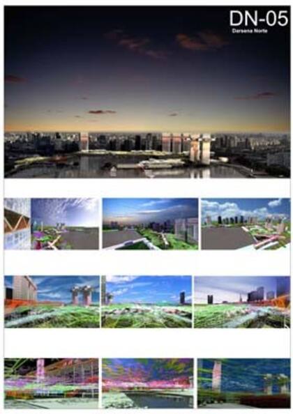 Mención Honorífica: Autores: Arqs.Arnoldo Rivkin, Sebastien Rinckel, Rémi Rouyer, Gad Benarroch y Maud Godard. Colaboradores: Liang Ma, Charles Girard, Roman Scoarne