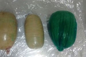 Mulas embarazadas, drogas en cárceles