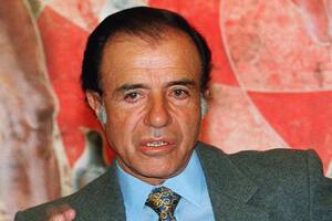 Menem fue uno de los presidentes que participó del foro