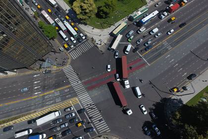 Vista de la zona de Retiro