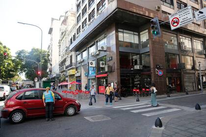 A principio del mes de abril se implementaron nuevas restricciones de tránasito en algunas zonas del centro