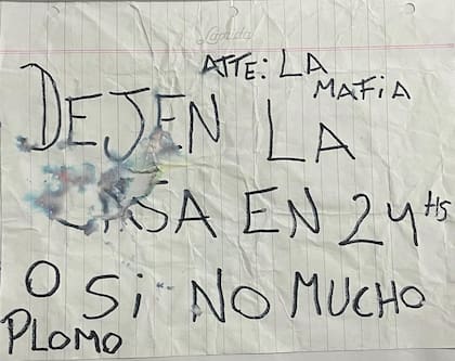 Mensajes extorsivos de narcos rosarinos a comerciantes