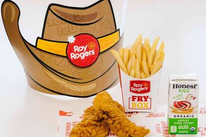 Menú para niños, con temática de rodeo