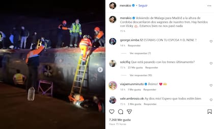 Merakio contó detalladamente cómo fue el rescate de las personas heridas