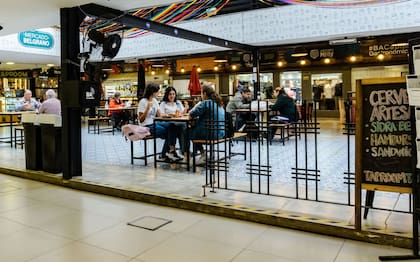 Mercado de Belgrano, reciclado poco antes de la pandemia