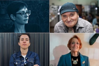 Mercedes Álvarez, Fernando Noy, Silvina Giaganti y Cristina Piña, bajo el efecto de la literatura pizarnikiana