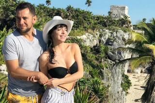 Mercedes Funes y Cecilio Flematti disfrutan de su luna de miel en México