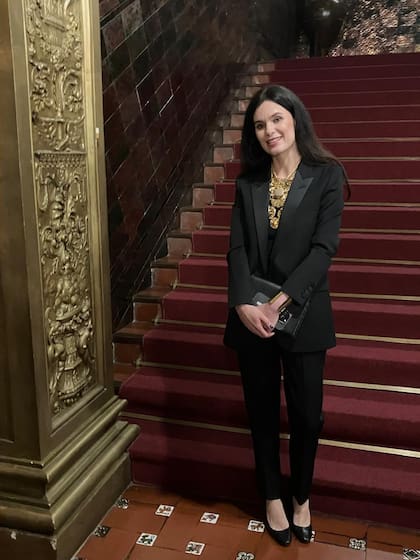 Mercedes Laconi Sundbland de Sánchez Elía, de Amigos del Teatro Nacional Cervantes