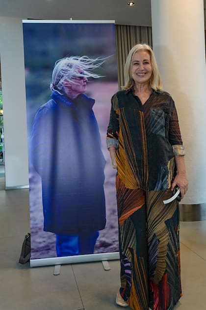 Mercedes Morán, una de las admiradoras de Jane Goodall en la Argentina