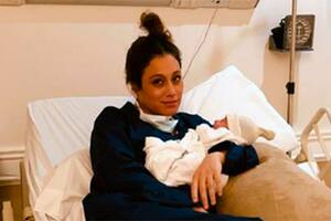 Mercedes Oviedo fue mamá y compartió su felicidad en las redes