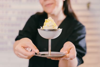 Mercedes Román en su masterclass para Foodit