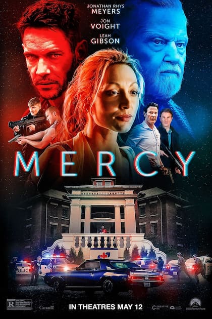 Mercy es un film estrenado en el 2023 y protagonizado por Leah Gibson, Jonathan Rhys-Meyers y Jon Voight. Captura: Netflix