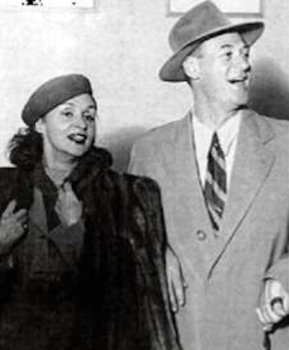 Merello y Sandrini, en una imagen de la época