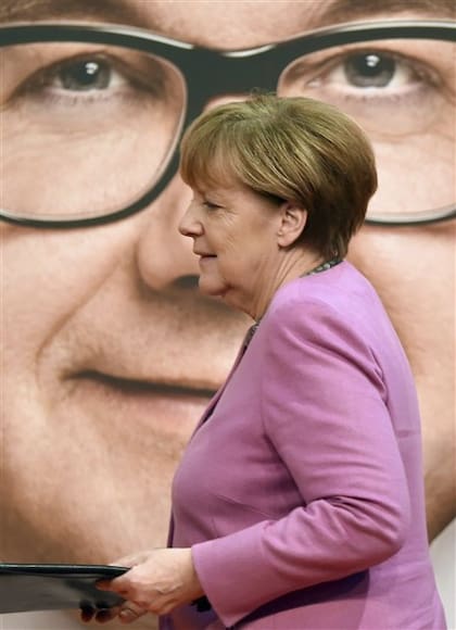Merkel, en la última convención de su partido