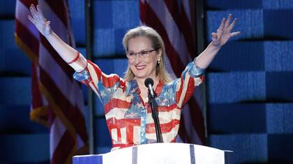 Meryl Streep en la Convención Demócrata