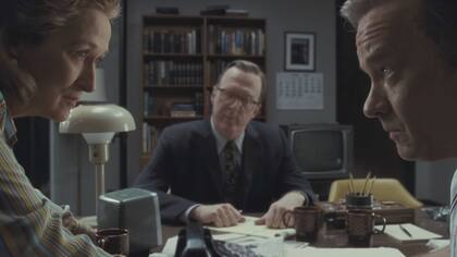 Meryl Streep y Tom Hanks en The Post