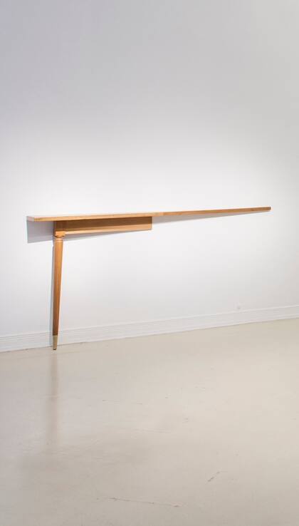 Mesa absorta, Marcela Sinclair, 2015