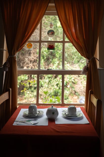 Mesa para dos en Plas y Coed