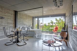 Una oficina de Palermo convertida en un luminoso monoambiente