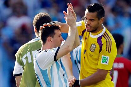 Messi apareció sobre el final; Romero tuvo un gran partido