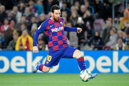 Messi, autor del 1-0 para Barcelona frente a Real Sociedad
