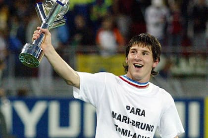 Messi, campeón y goleador en el 2005