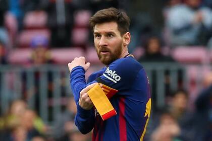 Messi capitán: una costumbre cada vez que Iniesta no juega o sale