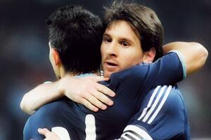 El video de Messi y Agüero que entusiasma en Barcelona... con Bilardo de testigo