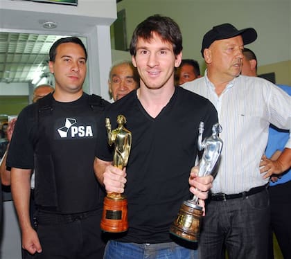 Lionel Messi ganó el Olimpia de Oro en cuatro oportunidades