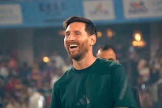 El impresionante y millonario regalo que recibió Messi durante su visita a la India
