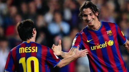 Messi e Ibrahimovic, cuando todo era armonía en Barcelona