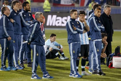 Messi, en el centro de la escena