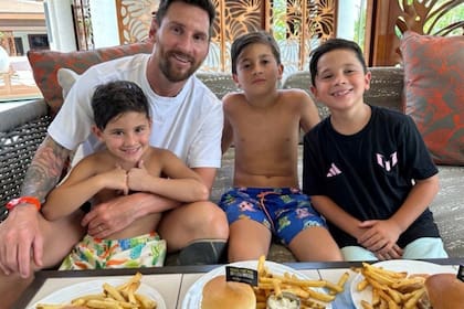 Messi en el Hard Rock Casino: suele frecuentarlo con su familia, ya que es embajador de la marca